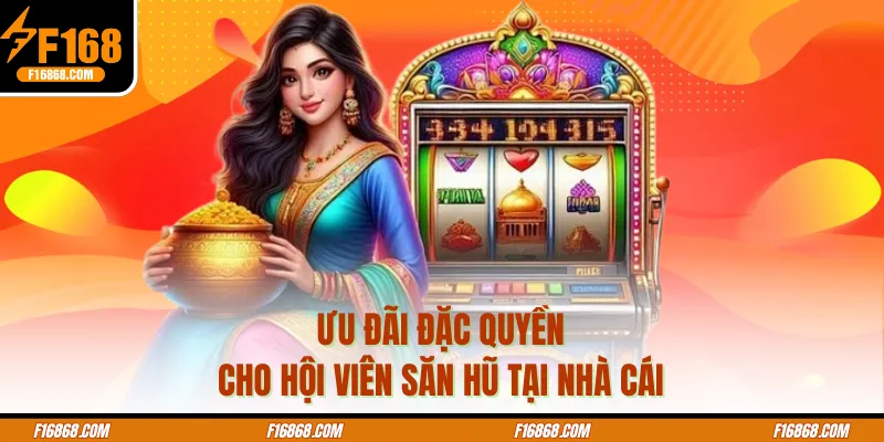 Ưu đãi đặc quyền cho hội viên săn hũ tại nhà cái